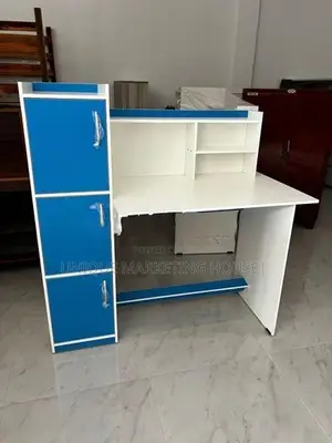 MODERN BLUE & PINK WHITE MIX SMART STUDY TABLES