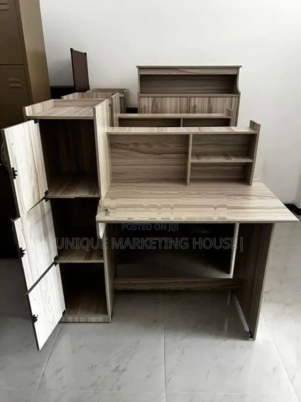 Modern American White Side 3 Cupboard Study Tables