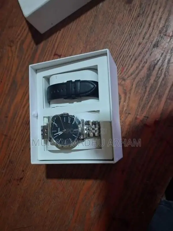 Fossil Luther Quartz Black Dial Men's Watch