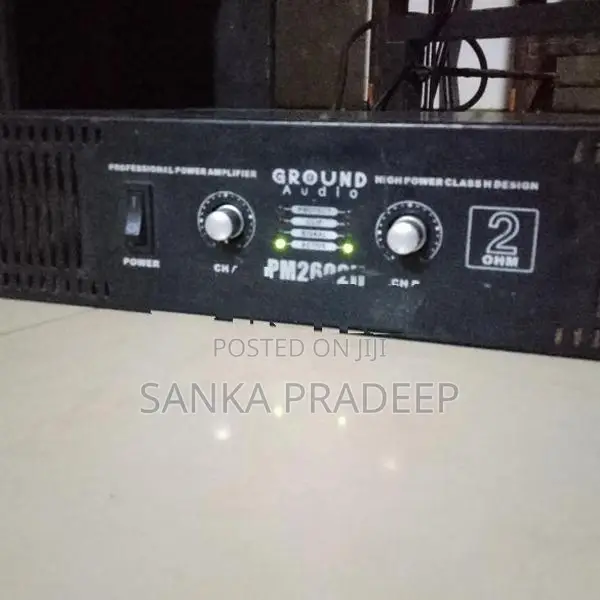 Ground Audio 2602 Power Amplifier