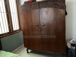 Teak Wardrobe with Dressing Table