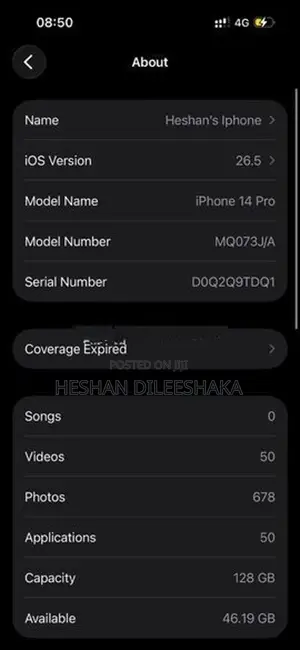 Apple iPhone 14 Pro (Used)