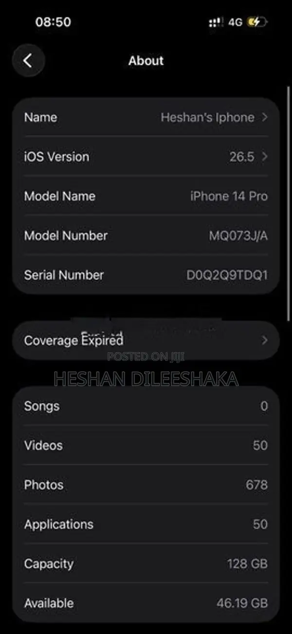 Apple iPhone 14 Pro (Used)