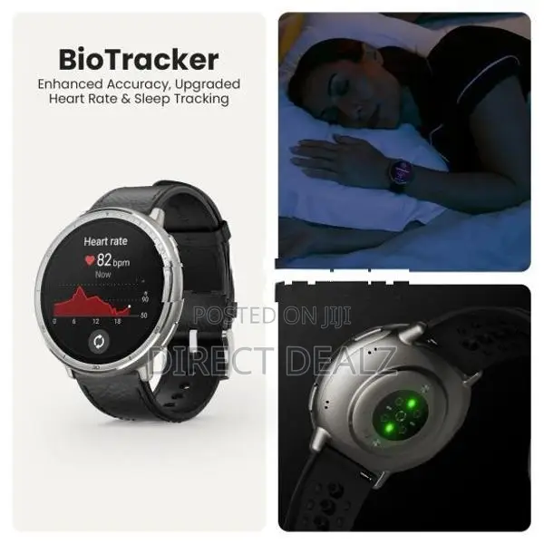 Amazfit Active 2 Premium Version Smart Watch - Black