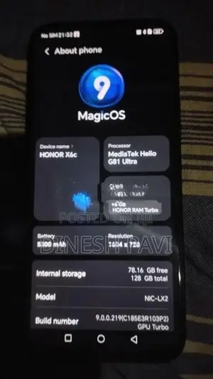 Honor X6c (Used)