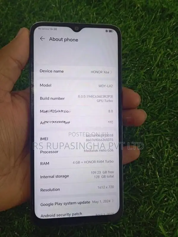 Honor X6a 128GB (Used)