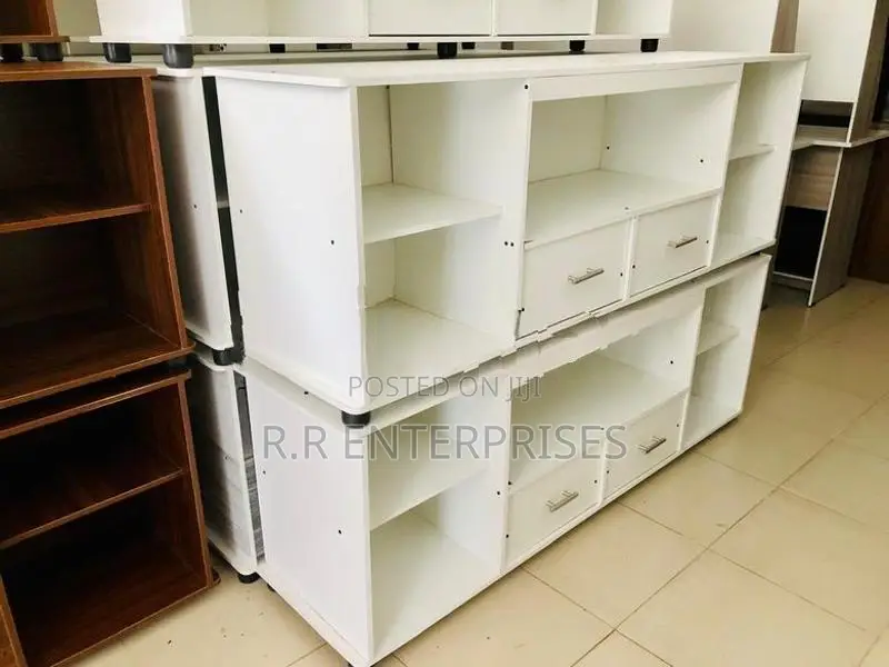 Modern Melamine TV Stand