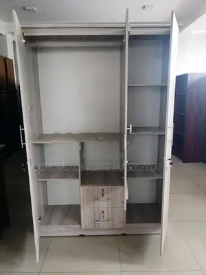 New Ash Colour 3 Door Cupboard 6*4 Ft