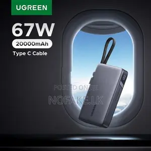 Ugreen 67W 20000mAh in Built Type C Cable Power Bank