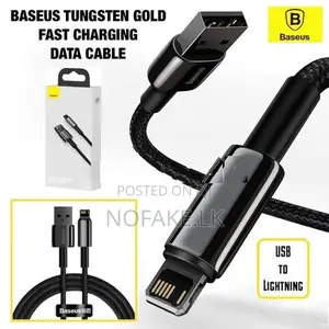 Baseus Tungsten Gold 20W USB-C to Lightning iPhone Fast Charge Cable
