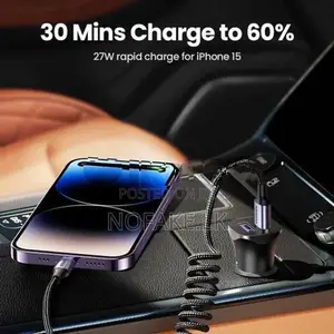 UGreen 24W 30W 75W Fast Charger Car Adapter