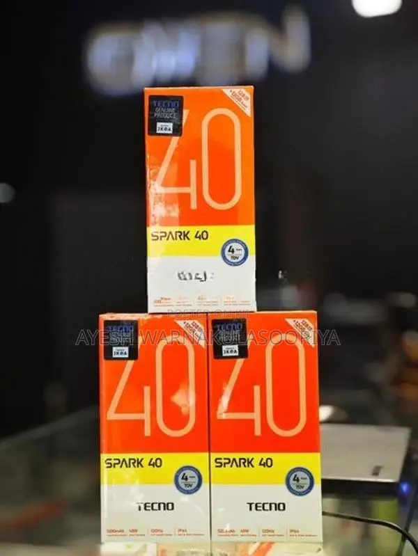 Tecno Spark 40 6/128GB (Brand New)