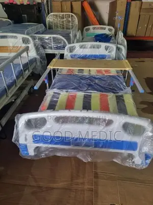 Four-Function Manual Bed with Lateral Tilt and Sanitary Functionality