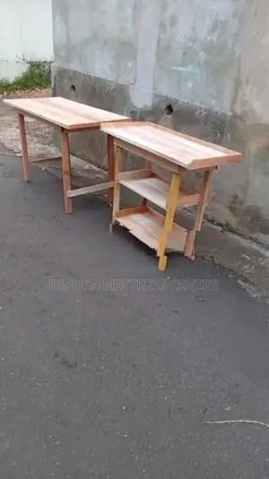 Table with Bench 6ft ×15inch Mahogani