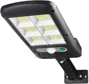 Solar Motion Sensor Wall Light- 6 COB Outdoor - Lamp Remote