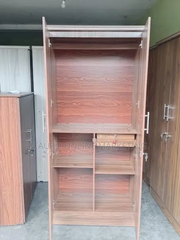New Melamine 2 Door Cupboard 6*2.Wardrobe