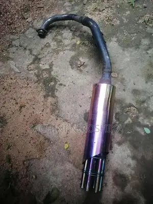 Pulsar 135cc Bend with Silencer