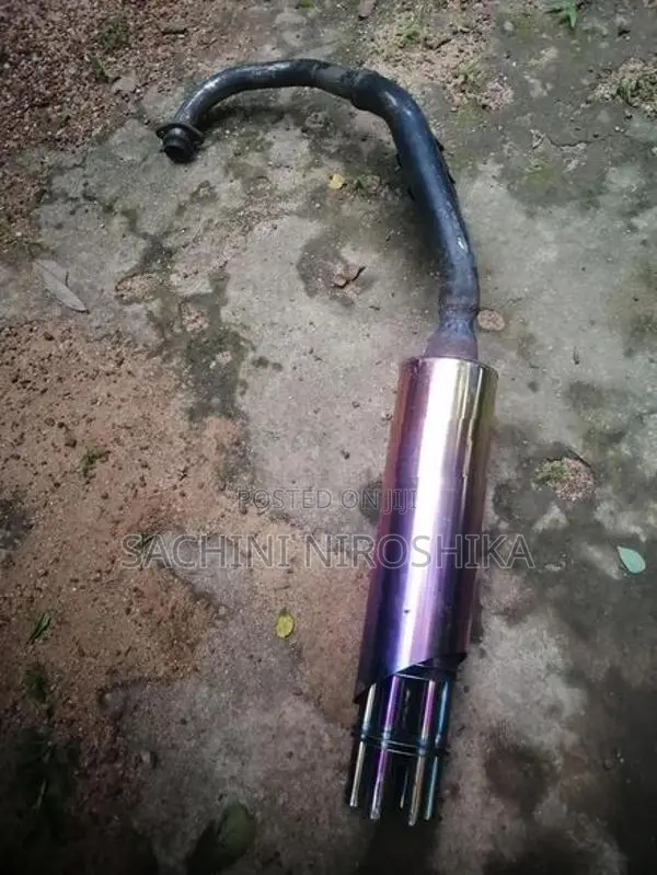 Pulsar 135cc Bend with Silencer