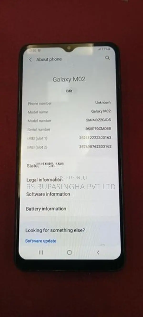 Samsung Galaxy M02 (Used)