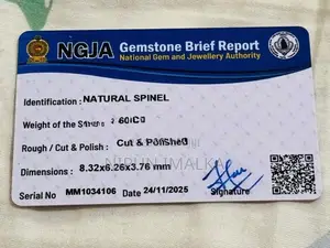 Natural Spinnel Gem