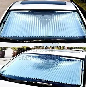 Car Sun Shade Protects Heat Reducer in The Wind Shield