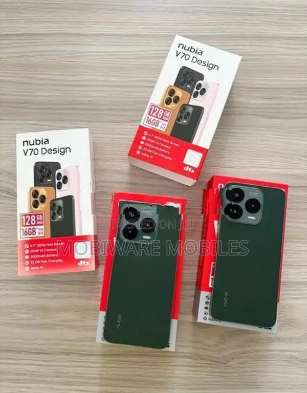 ZTE nubia V70 Design 128GB (Used)
