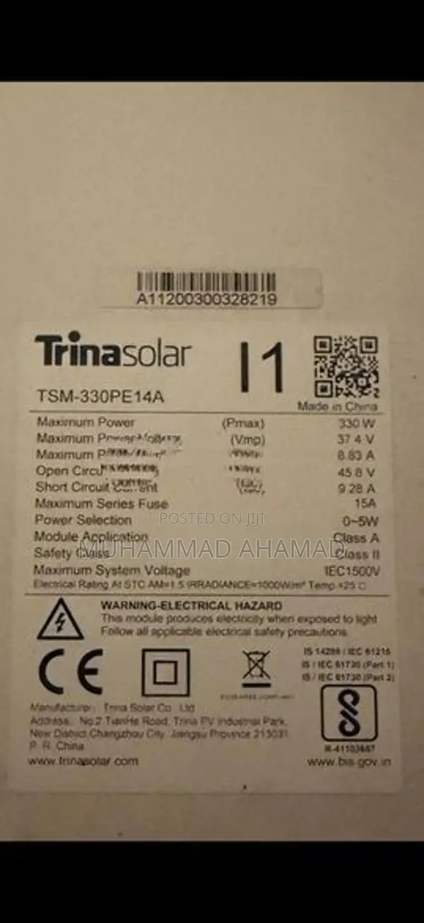 Trina Solor Panel