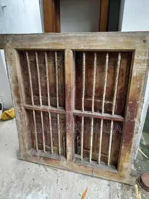 Old Door with Windows