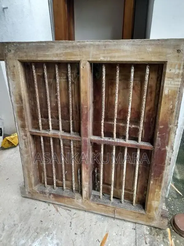 Old Door with Windows