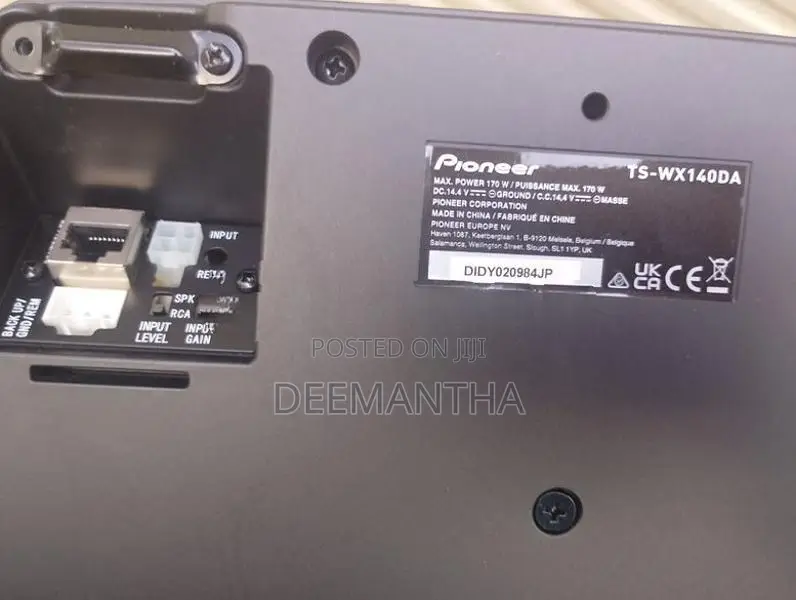 Pioneer Subwoofer WX140DA Underseat