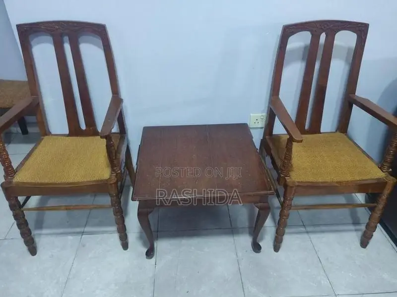 Wooden Table with Chair Set