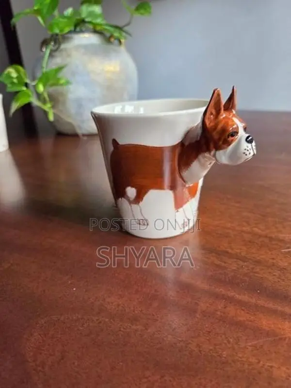 Charming 3D Dog Ceramic Mugs