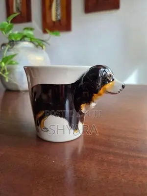 Charming 3D Dog Ceramic Mugs