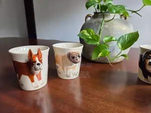 Charming 3D Dog Ceramic Mugs