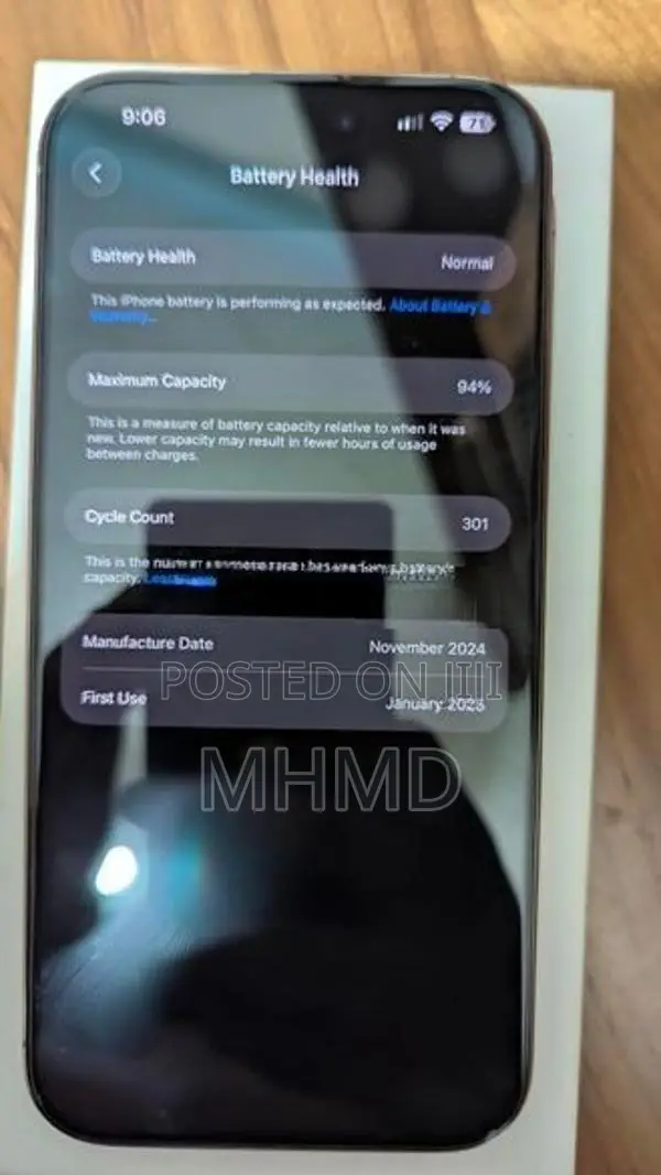 Apple iPhone 16 Pro Max (Used)