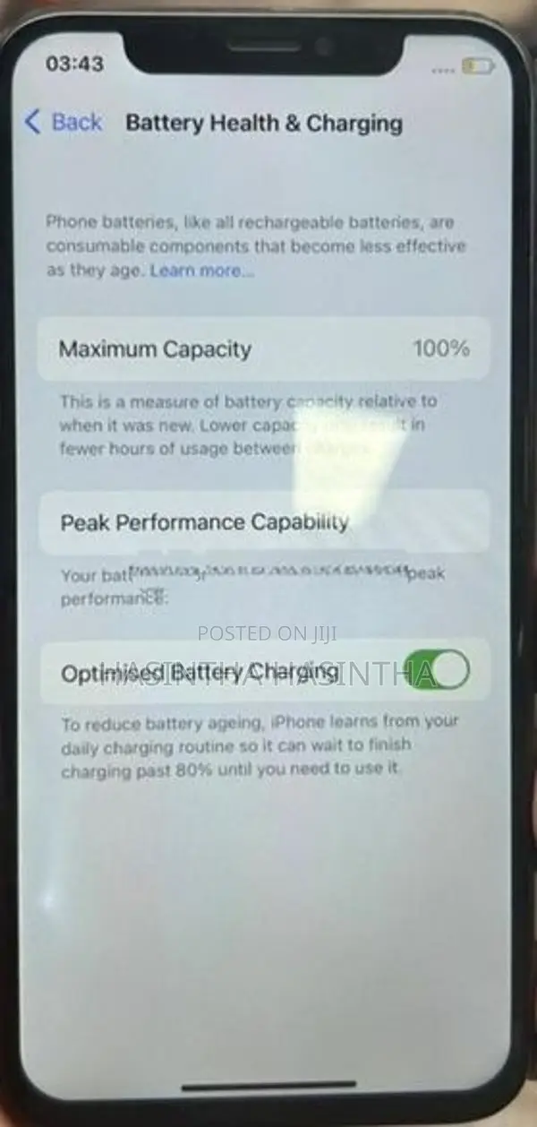 Apple iPhone X (Used)
