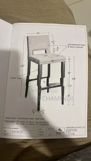 Mahogany Bar Table