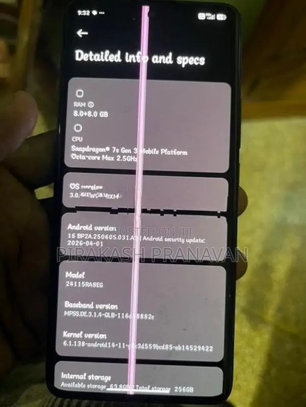 Xiaomi Redmi Note 14 Pro Plus (Used)