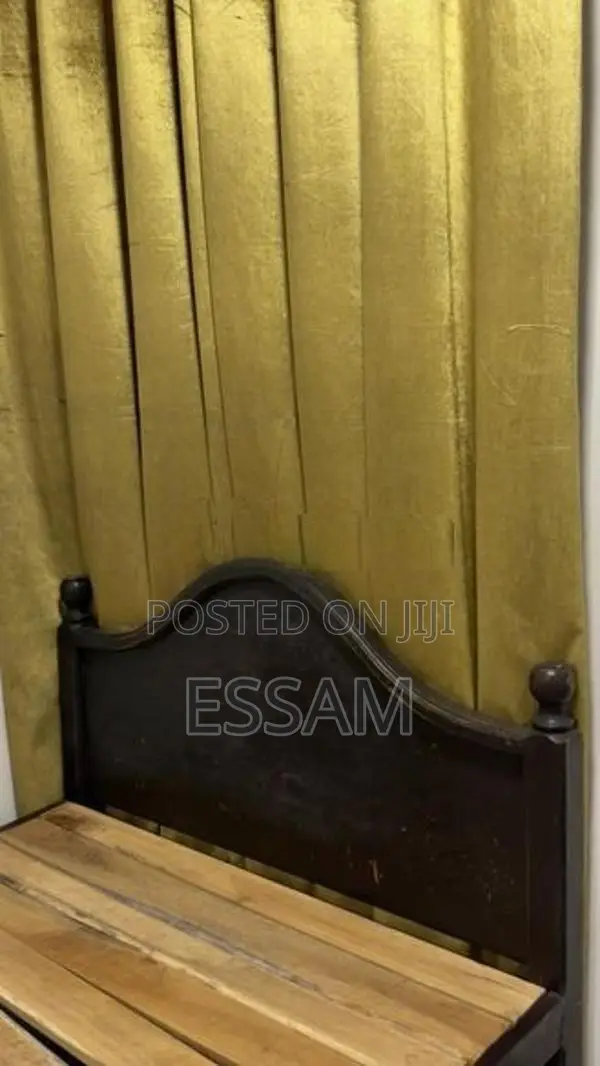 Teak Wood Single Bed Frame