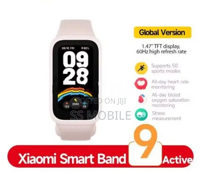 Xiaomi MI Band 9 Active Fitness Tracker Waterproof