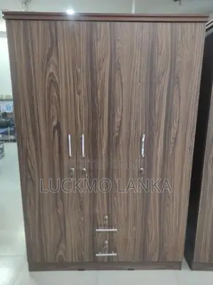 New 3 Door Melamine Cupboard (Vvv8)
