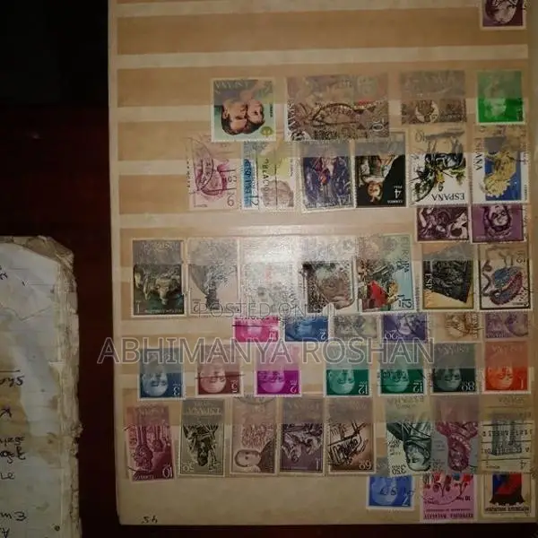Old Stamps Album
