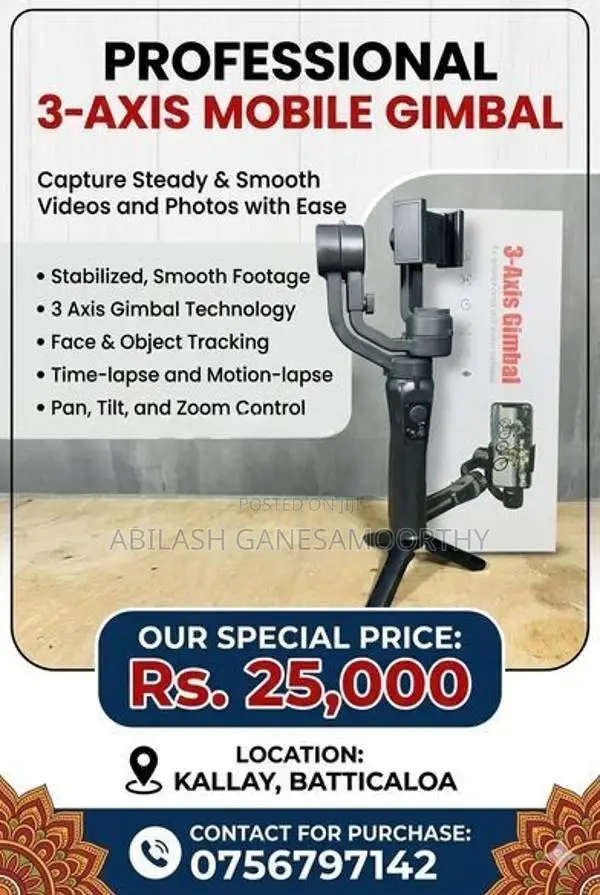 3-Axis Mobile Gimbal