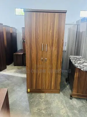 New Melamine 2 Door Cupboard 6*2.5 Ft Wardrobe