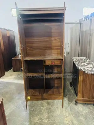 New Melamine 2 Door Cupboard 6*2.5 Ft Wardrobe
