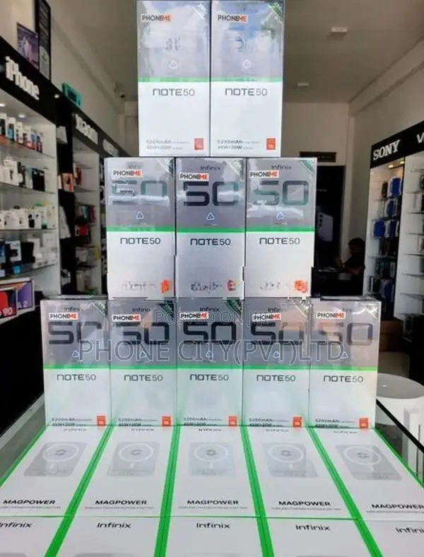 Infinix Note 50 256GB Black (Brand New)