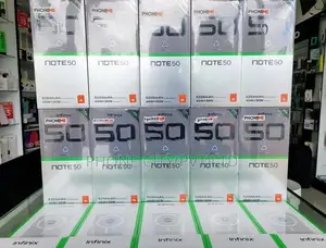 Infinix Note 50 256GB Black (Brand New)