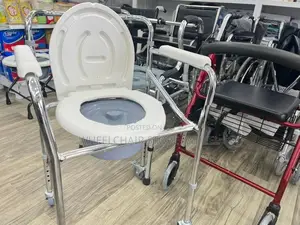 Commode Chair with Wheel