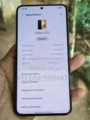 Samsung Galaxy S22 (Used)