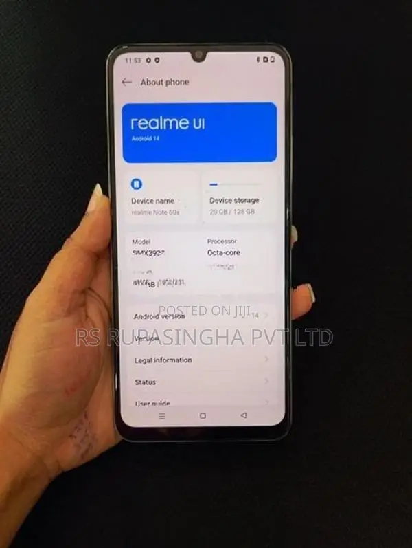 Realme NOTE 60X 128GB (Used)